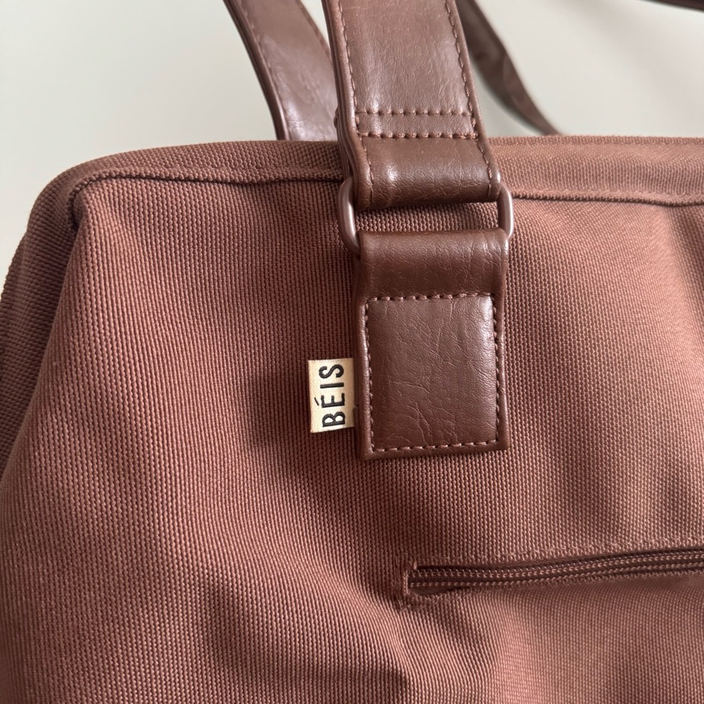 BEIS Mini Weekender in Maple - Picture 3 of 10